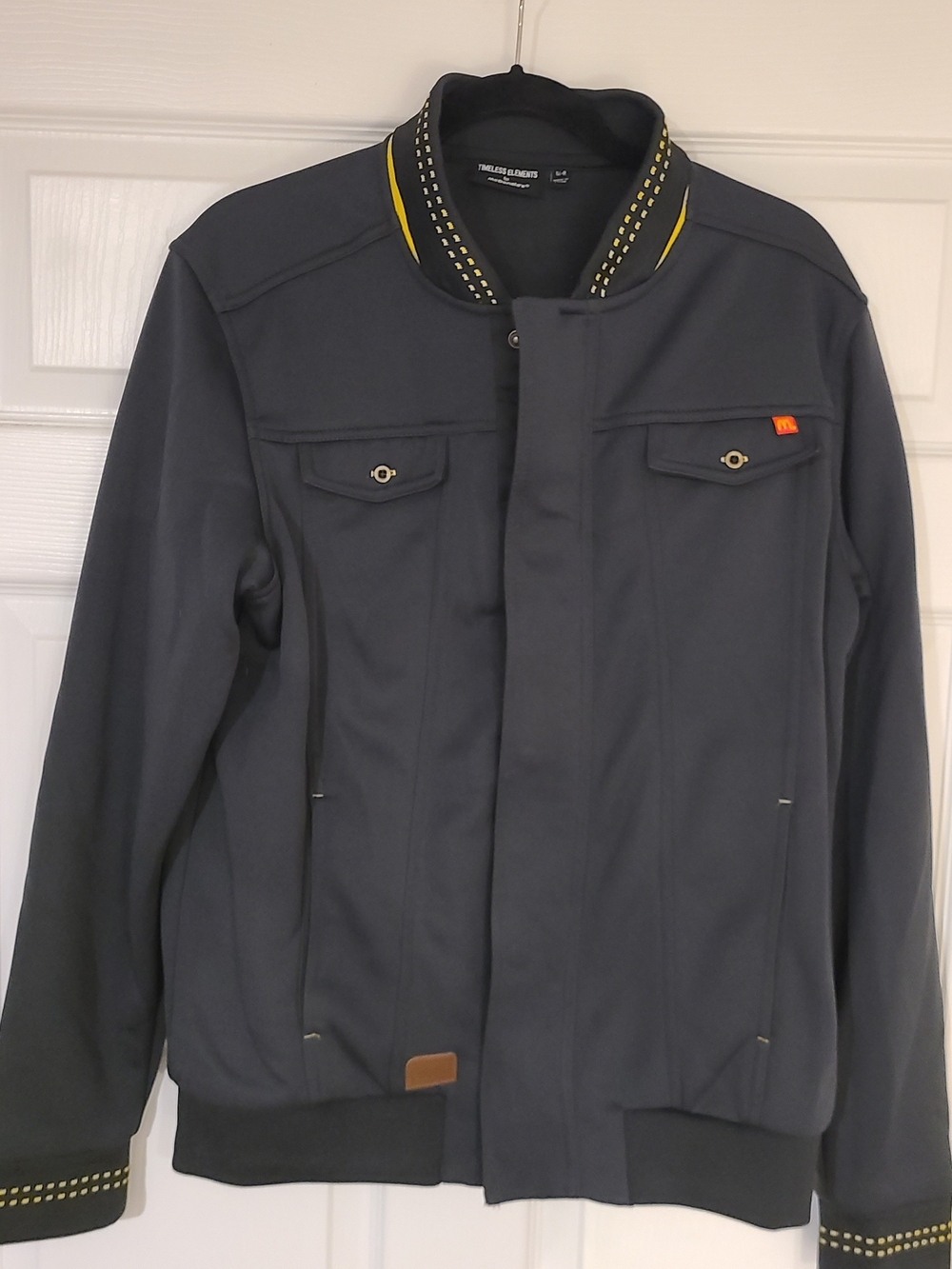 McDonalds Apparel Dark Gray Zip Up Jacket Size Medium Regular
